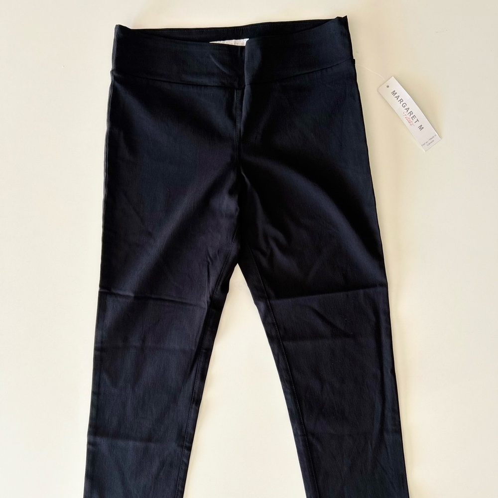 NWT - Stitch Fix Margaret M Slimming Pants Black Womens Size MP Style #6724032P